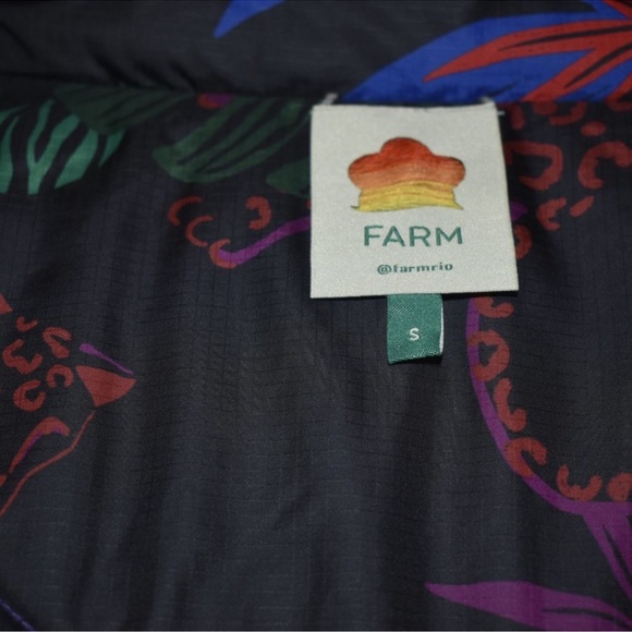 Farm Rio oversized puffer jacket - Picture 14 of 14